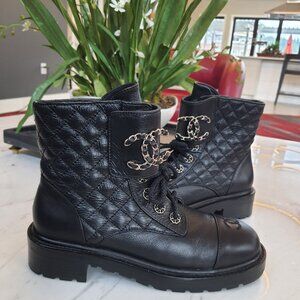 Chanel Combat boots G31852 original